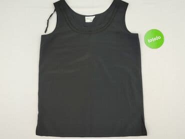 czarne luźne sukienki: Top damski, rozmiar XL — 2