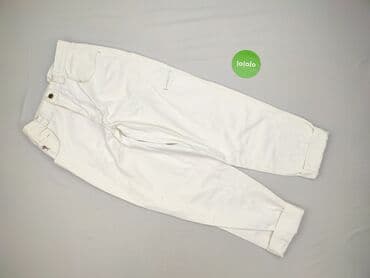 Women: Material trousers for women, size XS (EU 34) — 2