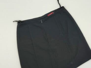 czarne spódniczka plisowane: Bianca, Spódnica damska, M — 1