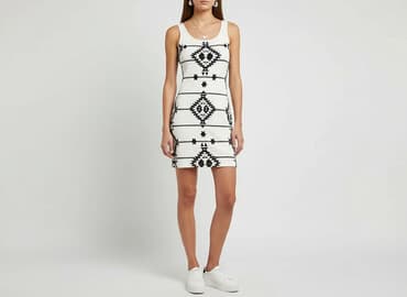 sukienka h m czerwona: H&M Divided, Sukienka damska, rozmiar M — 8