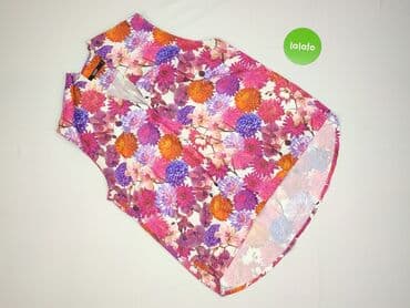 czerwona bluzka z dekoltem v: Promiss, Bluzka damska, rozmiar 2XL — 3