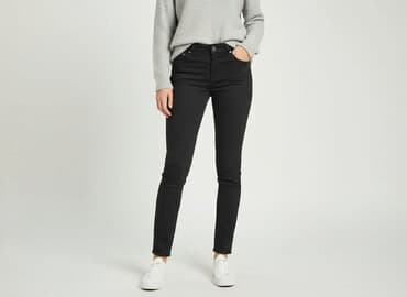 buty koturna: New Look Petite, Jeansy damskie, rozmiar M — 6