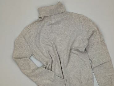 sukienka z prążkowanej dzianiny h: H&M, Golf damski, rozmiar S — 1