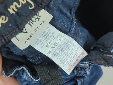 kozaki na koturnie lasocki: Spodnie jeansowe, Next, 3-4 lat, 104, stan - Bardzo dobry — 4