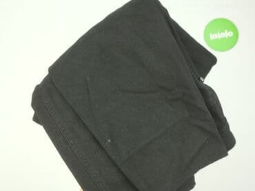 srebrne legginsy: Jeansy damskie, M — 5