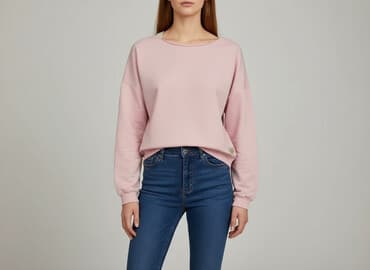 różowa bluza stradivarius: Fasardi, Bluza damska
, rozmiar L — 7