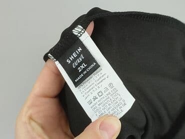 shein sukienki dopasowane: Shein Curve, Spodnie materiałowe damskie, rozmiar 2XL — 5