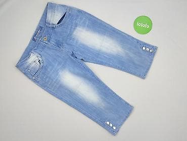damp jeans: Dromedar, Spodnie 3/4 damskie, rozmiar M — 2