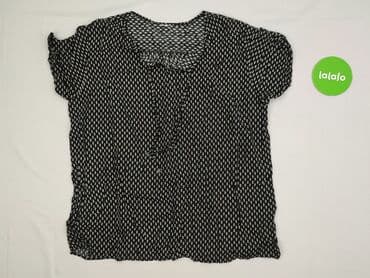sukienka w geometryczne wzory h: Women's blouse, size L (EU 40) — 2