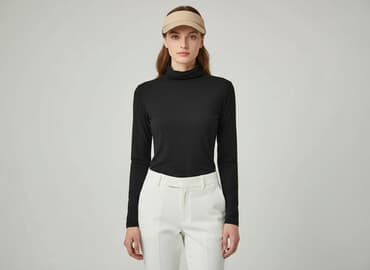 golf bezowy h m: H&M, Women`s golf, size S — 7