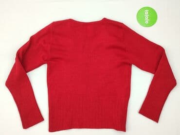 sweter w paski z serduszkiem: Sweter damski, rozmiar S — 3