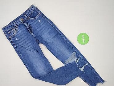 bershka cargo: Bershka, Jeansy damskie, rozmiar S — 2