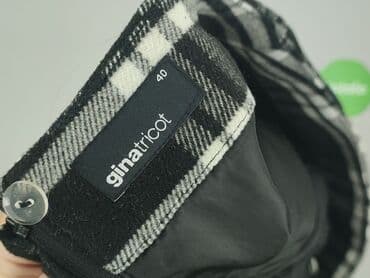 czarne spódnice w kratę: Gina Tricot, Spódnica damska, rozmiar L — 4