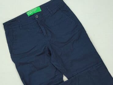 Women: United Colors of Benetton, Material trousers for women, size L (EU 40) — 1