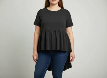 koszula damska z baskinką: Жіноча блуза, розмір 2XL — 1