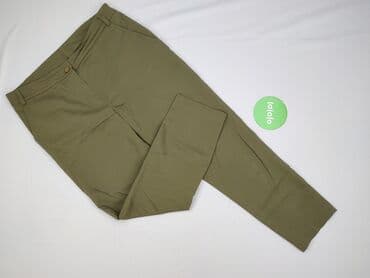 oliwkowe buty: Spodnie materiałowe damskie, rozmiar 2XL — 2
