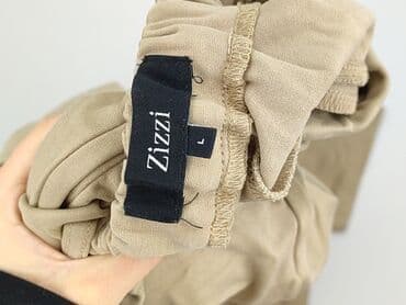 buty sizer: Zizzi, Material trousers for women, L — 4