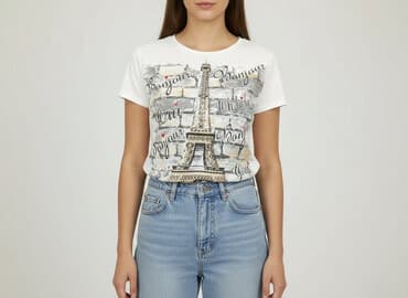 givenchy paris t shirty: Women`s T-shirt, size S — 1