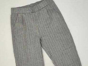 Material trousers for women, size S