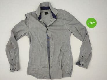 koszulka z c a: Сорочка для чоловіків, S, H&M, стан - Дуже гарний — 2
