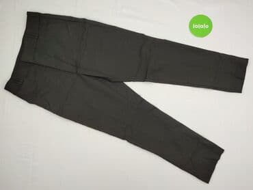 stradivarius spodnie czarne z wysokim stanem: Stradivarius, Spodnie materiałowe damskie, rozmiar L — 2