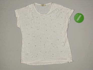 srebrne sukienki na imprezę: Charm, Women`s T-shirt, size S (EU 36) — 2