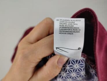 czerwone chinosy damskie: Spodnie materiałowe damskie, rozmiar M — 5