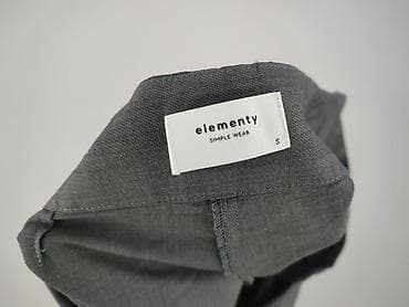 ca garnitur: Elementy, Spodnie materiałowe damskie, rozmiar S — 4