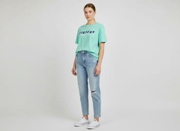 adidas vintage t shirty: DAY Birger et Mikkelsen, T-shirt damski, rozmiar L — 6