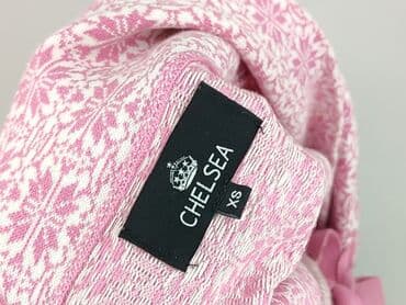 buty na koturnie z futerkiem: Chelsea Paris, Kardigan damski, rozmiar XS — 8