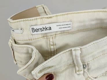 czarne spodnie damskie stradivarius: Bershka, Jeans for women, size S (EU 36) — 4