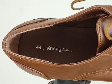 kazadi klapki: Sinsay, Półbuty dla mężczyzn, rozmiar 44 — 7