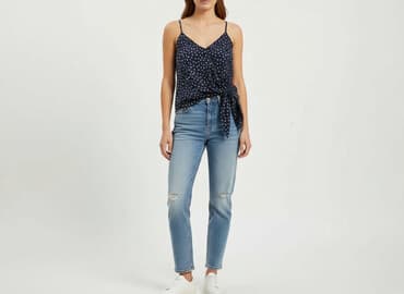 sukienka ze stójką zara: Zara, Bluzka damska, rozmiar M — 7