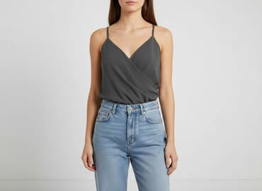 czarne bluzki wiązane pod szyją: Bluzka damska, rozmiar M — 5