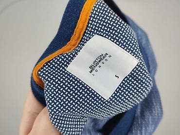 czerwona bluza pull: Burton Menswear London, Koszulka dla mężczyzn, rozmiar S — 4