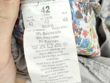 legginsy woskowane matowe: Milano, Spodnie materiałowe damskie, rozmiar XL — 5