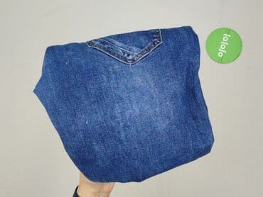 legginsy woskowane wysoki stan: Jeansy damskie, rozmiar M — 7