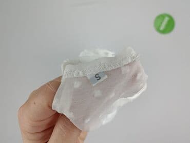 bluzka z tiulowymi bufkami: Bluzka damska, rozmiar S — 5