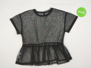 czarne prześwitujące bluzki: Primark, Bluzka damska, rozmiar XS — 3