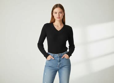 kurtka damska zimowa: Jeanswear, Sweter damski, rozmiar S — 6