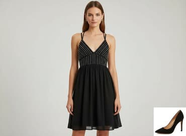 sukienka z kryształkami zara: Zara, Sukienka damska, rozmiar XS — 6