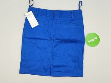 niebieska spódnice plisowane: Spódnica damska, L — 3