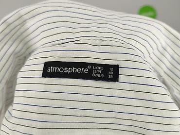 białe bluzki basic: Atmosphere, Koszula damska, rozmiar M — 4