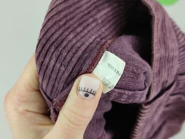 Women: Material trousers for women, L — 4