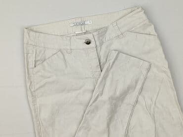 deezee sandaly na koturnie: QUIOSQUE, Spodnie materiałowe damskie, rozmiar S — 1