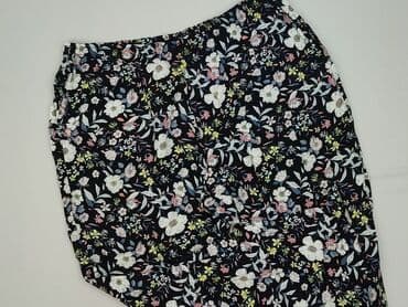 legginsy damskie kwiaty: Spodnie materiałowe damskie, rozmiar S — 1