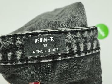 spódniczka dżinsowe z wysokim stanem: Spódnica damska, rozmiar M — 4