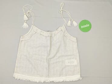 białe koturny sandały ccc: CAMAIEU, Top damski, rozmiar M — 2