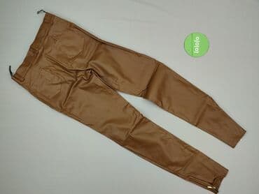 spodnie woskowane new yorker: By Me, Spodnie materiałowe damskie, S — 4