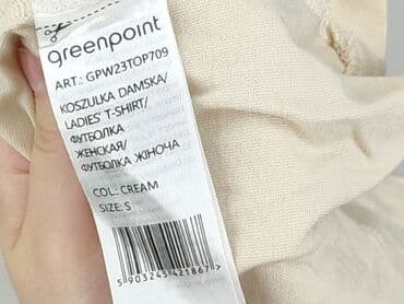 koszulka z napisem essa: Greenpoint, T-shirt damski, rozmiar S — 5